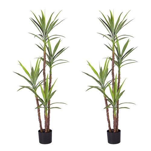 Artificial Natural Green Dracaena Yucca Tree Fake Tropical Indoor Plant Home Office Decor