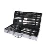 Stainless Steel BBQ Tool Set Outdoor Barbecue Utensil Aluminium Grill Cook