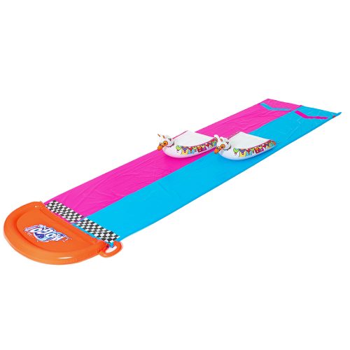 Bestway Inflatable Water Slip Slide Splash Toy Outdoor Play 4.88M