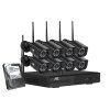 3MP 8CH NVR Wireless Security Cameras Set