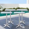 Outdoor Bar Table Indoor Furniture Adjustable Aluminium