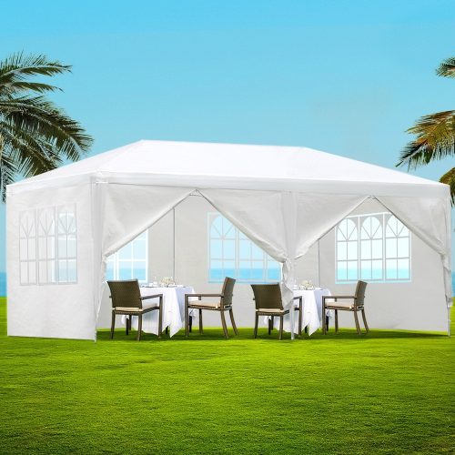 Gazebo Outdoor Marquee Wedding Gazebos Party Tent Camping 3x6m