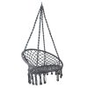 Hammock Chair Swing Bed Relax Rope Portable Outdoor Hanging Indoor 124CM