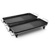 Electric BBQ Grill Teppanyaki Tough Non-stick Surface Hot Plate Kitchen
