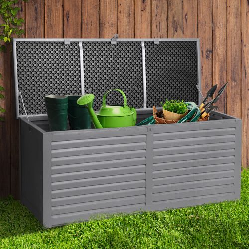 Outdoor Storage Box Container Garden Toy Indoor Tool Chest Sheds