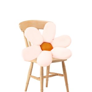 Daisy Flower Shape Cushion Soft Leaning Bedside Pad Floor Plush Pillow Home Decor