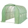 Greenhouse Plastic Cover Film Walk in Outdoor Garden Green House Tunnel