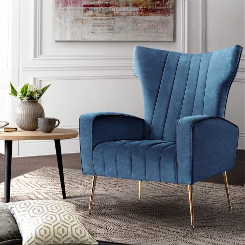 Armchair Lounge Chairs Accent Armchairs Chair Velvet Sofa Seat