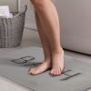 Extra Thick Memory Foam & Super Comfort Bath Rug Mat for Bathroom (60 x 40 cm)