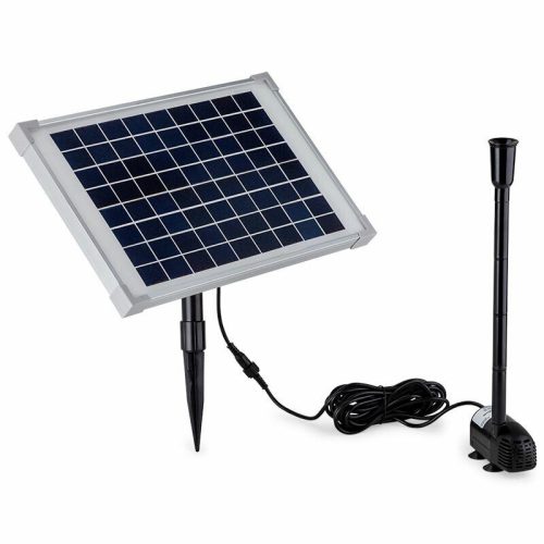 PROTEGE Solar Powered Fountain Submersible Water Pump Panel Kit Garden Pond
