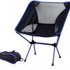Ultralight Aluminum Alloy Folding Camping Camp Chair Outdoor Hiking