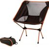 Ultralight Aluminum Alloy Folding Camping Camp Chair Outdoor Hiking