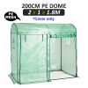 Home Ready Apex Mini Garden Greenhouse Shed PVC Cover Only