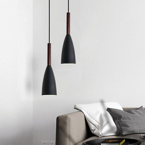 Pendant Lighting Kitchen Lamp Modern Pendant Light Bar Wood Ceiling Lights
