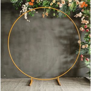 2M Wedding Hoop Round Circle Arch Backdrop Flower Display Stand Frame Background.