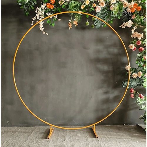 2M Wedding Hoop Round Circle Arch Backdrop Flower Display Stand Frame Background.