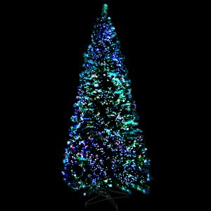 1.8m Christmas Tree Optic Fibre LED Xmas tree 300 Tips