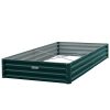 Wallaroo Garden Bed 80 x 60 x 30cm Galvanized Steel