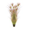 Purple Artificial Indoor Potted Papyrus Plant Tree Fake Simulation Decorative – 1