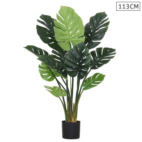 Artificial Indoor Potted Turtle Back Fake Decoration Tree Flower Pot Plant