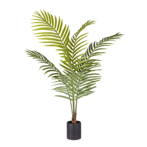 Green Artificial Indoor Rogue Areca Palm Tree Fake Tropical Plant Home Office Decor