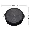 Portable Korean BBQ Butane Gas Stove Stone Grill Plate Non Stick Coated Round – 2