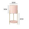 Pink Metal Tiered Plant Stand Flower Pots Holders Foldable Rack Indoor Display