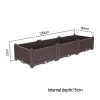 Elevated Raised Garden Bed Plants Vegetable Herb Flower Outdoor Plastic Planter Box