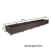 Elevated Raised Garden Bed Plants Vegetable Herb Flower Outdoor Plastic Planter Box