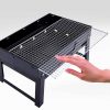 Portable Mini Folding Thick Box-type Charcoal Grill for Outdoor BBQ Camping – 1