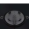 Portable Korean BBQ Butane Gas Stove Stone Grill Plate Non Stick Coated Round – 2
