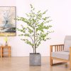 Green Artificial Indoor Watercress Tree Fake Plant Simulation Decorative