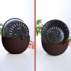 Hanging Resin Flower Pot Self Watering Basket Planter Indoor Outdoor Garden Decor