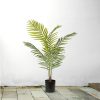 Green Artificial Indoor Rogue Areca Palm Tree Fake Tropical Plant Home Office Decor