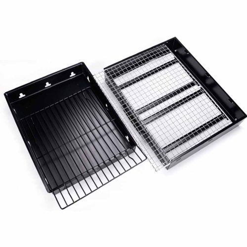 Portable Mini Folding Thick Box-type Charcoal Grill for Outdoor BBQ Camping – 1