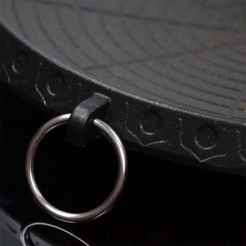 Portable Korean BBQ Butane Gas Stove Stone Grill Plate Non Stick Coated Round – 2