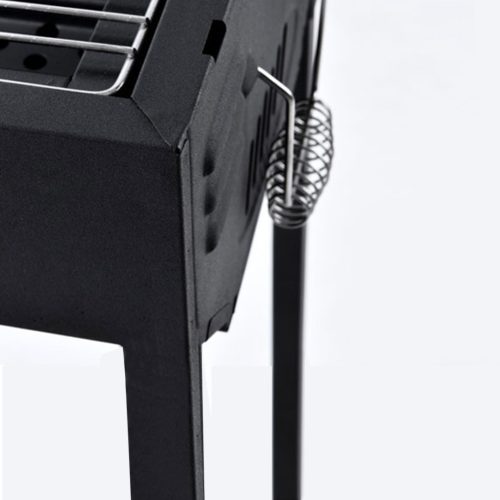 72cm Portable Folding Thick Box-Type Charcoal Grill for Outdoor BBQ Camping – 1