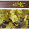 10pcs Artificial Silk Flower Fake Rose Bouquet Table Decor Yellow