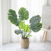 Artificial Indoor Potted Turtle Back Fake Decoration Tree Flower Pot Plant