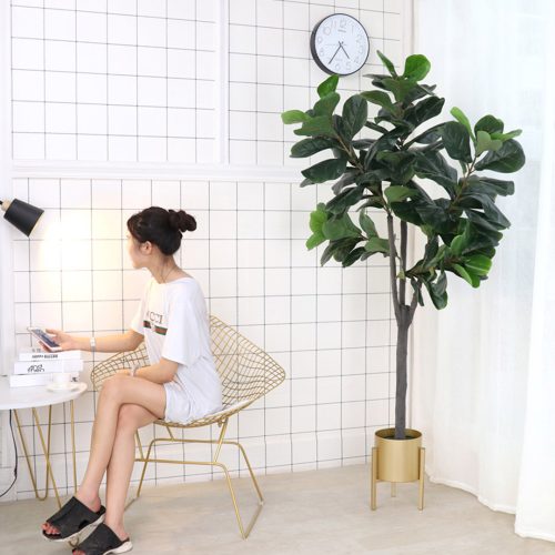 Green Artificial Indoor Qin Yerong Tree Fake Plant Simulation Decorative