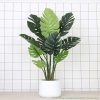 Artificial Indoor Potted Turtle Back Fake Decoration Tree Flower Pot Plant