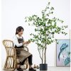 Green Artificial Indoor Watercress Tree Fake Plant Simulation Decorative