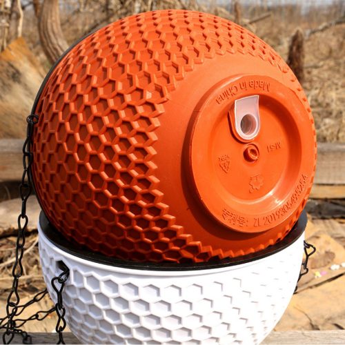 Hanging Resin Flower Pot Self Watering Basket Planter Indoor Outdoor Garden Decor