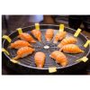 Portable Korean BBQ Butane Gas Stove Stone Grill Plate Non Stick Coated Round – 2
