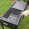 72cm Portable Folding Thick Box-Type Charcoal Grill for Outdoor BBQ Camping – 1