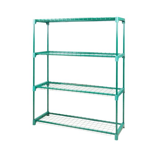 Plant Shelve Garden Greenhouse Steel Storage Shelving Frame Stand Rack – 4 Tier