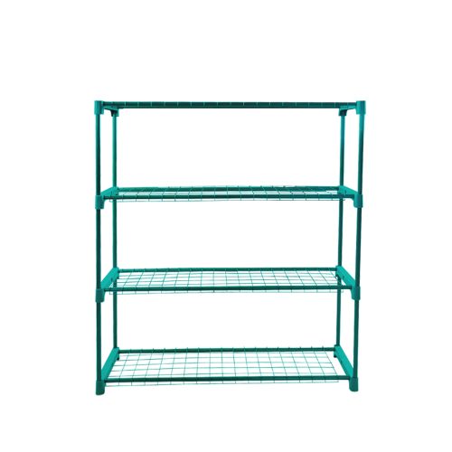 Plant Shelve Garden Greenhouse Steel Storage Shelving Frame Stand Rack – 4 Tier