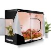 Garden Hydroponics Grow Room Tent Reflective Aluminum Oxford Cloth – 100 x 100 x 200 cm