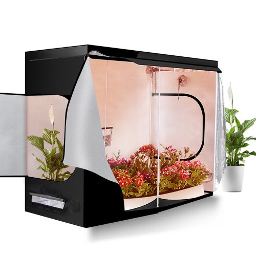 Garden Hydroponics Grow Room Tent Reflective Aluminum Oxford Cloth – 100 x 100 x 200 cm