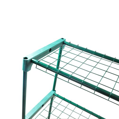 Plant Shelve Garden Greenhouse Steel Storage Shelving Frame Stand Rack – 4 Tier